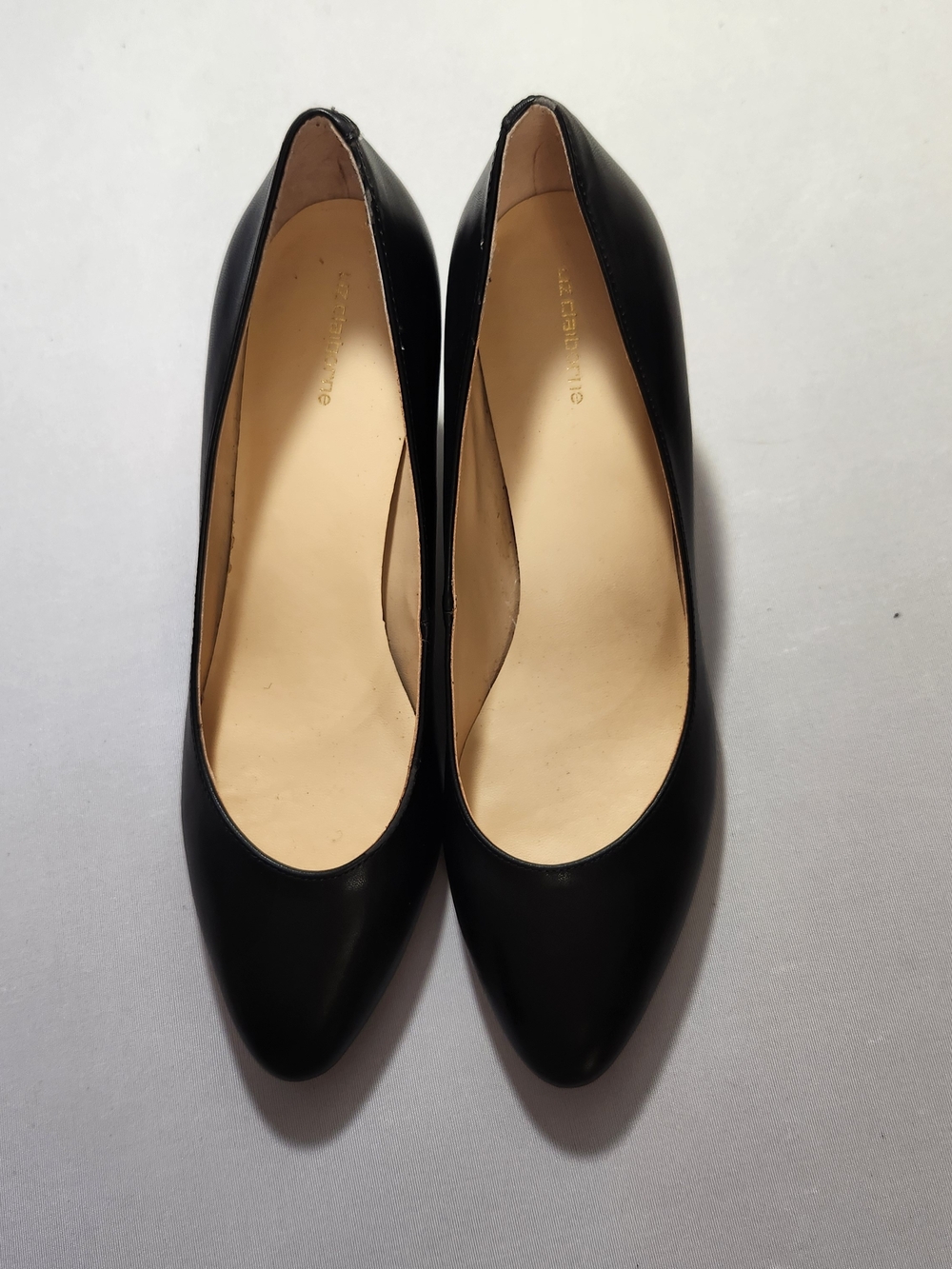 ⭐️LIZ CLAIBORNE Classic Black Pumps 8 Career Comfort Office Heels